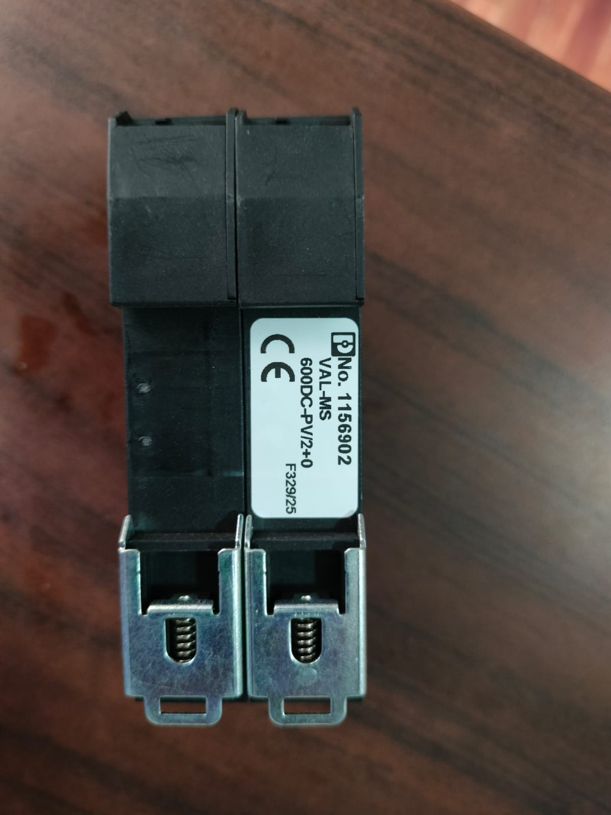 DC SPD 2 Pole 600V Type 2,  VAL-MS 600DC PV/2+0 Phoenix Contact 1156902